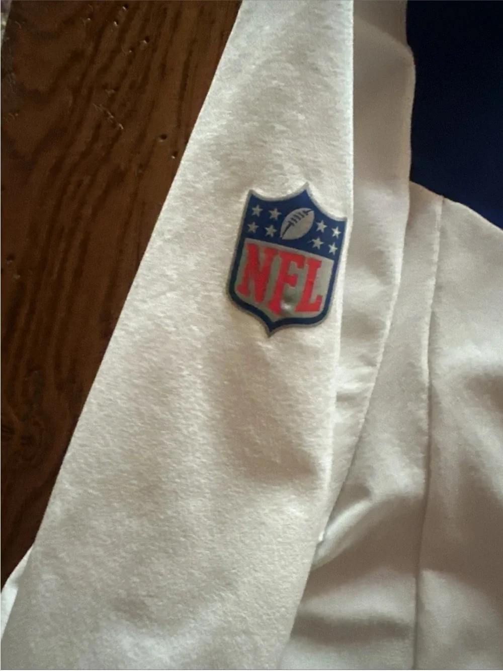 Nike Buffalo Bills NFL On Field Engineered Quarter Zip Travel Jacket Vented L